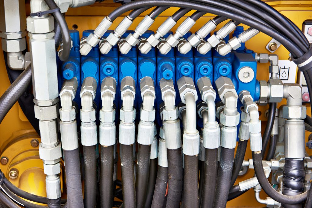 Industrial Franchise - Hoses of hydraulic machine