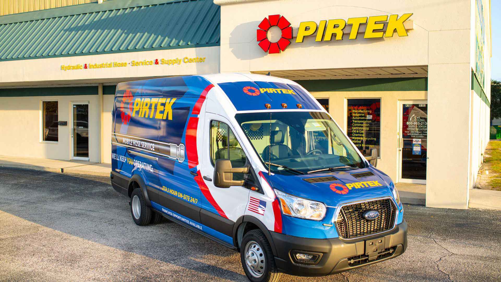 Unlock the Potential of a Hydraulic Business Opportunity with PIRTEK Franchise.